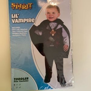 Toddler Vampire Costume 🧛‍♂️